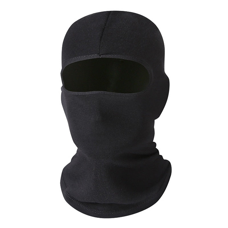 The Ultimate Outdoor Shield - Full Face Cover Balaclava Hat - Black Opal PMC