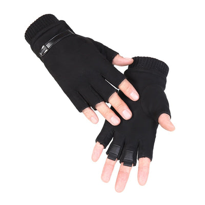 Special Ops Outdoor Adventure Half Finger Gloves - Black Opal PMC