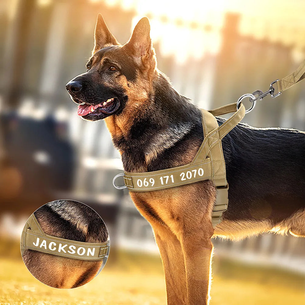 Canine Command Tactical Custom Harness