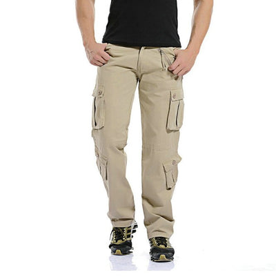 Adventure-Ready Camo Jogger Trousers: The Ultimate Safari Style Tactical Pants for Men - Black Opal PMC