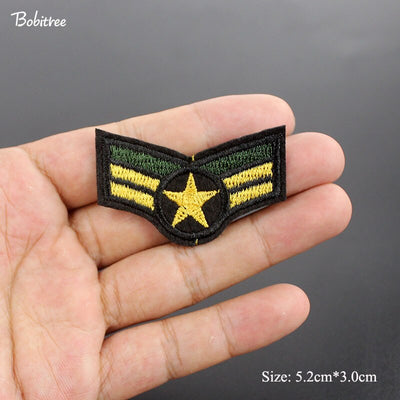 American Heroes Embroidered Military Patches: Show Your Allegiance with Pride - Black Opal PMC