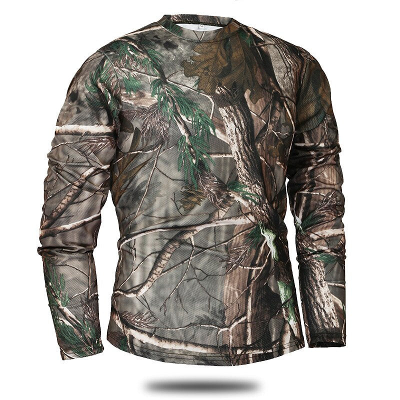 Mege Knight's Tactical Camouflage Warrior T-Shirt: The Ultimate Outdoor Style - Black Opal PMC