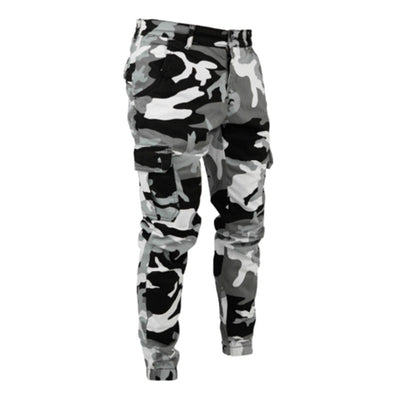 Commando Camo Cargo Joggers: Stylish Comfort for the Modern Man - Black Opal PMC