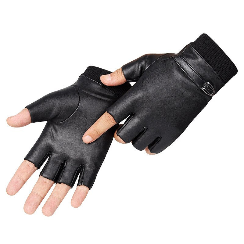 Special Ops Outdoor Adventure Half Finger Gloves - Black Opal PMC