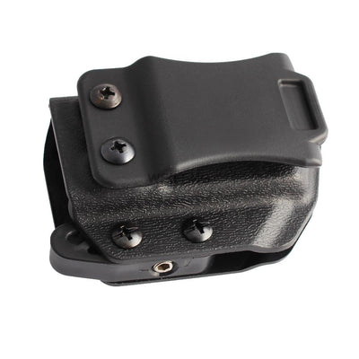 The Ultimate Double Stack Magazine Pouch for Tactical Shooters - Black Opal PMC