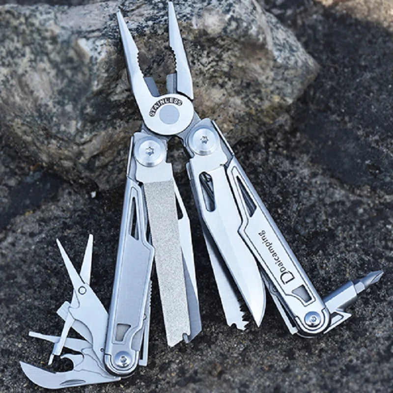 Daicamping DL12 EDC Multi Tools - 18 In 1 Multifunctional Folding Knife Set