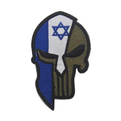 1pcs Israeli National Flag Patches Embroideried Military Uniform Tactical Badge Israel