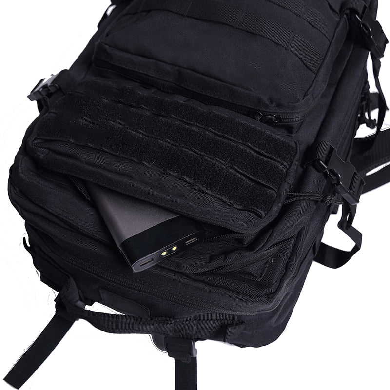 The Adventurist Trekking Backpack: Your Ultimate Outdoor Companion - Black Opal PMC