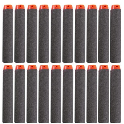 50-100pcs For Nerf Bullets Nerf Toy Gun Accessories for Nerf Blasters - Black Opal PMC