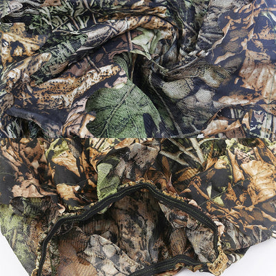 The Stealth Hunter's Ghillie Camouflage Leafy Hat - Black Opal PMC