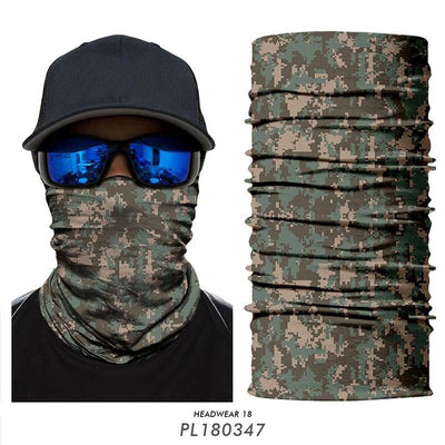 The Ultimate Camo Adventure Scarf - Black Opal PMC