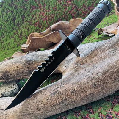 Ultimate Tactical Hunting Knife - Wilderness Survival Edition
