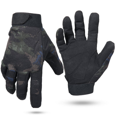 Outdoor Commando Grip Gloves - Black Opal PMC