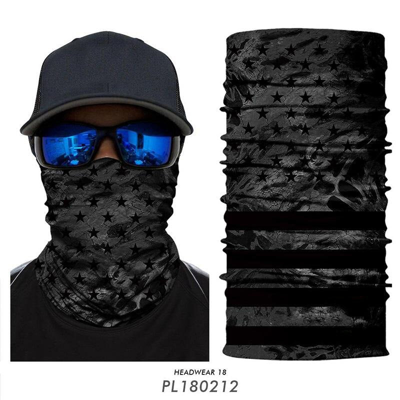 The Ultimate Camo Adventure Scarf - Black Opal PMC