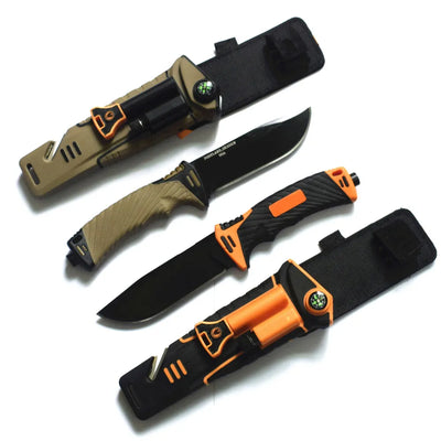 Military Fixed Blade Survival Knife - Bear Grylls Ultimate