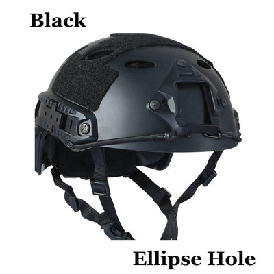 The DefenderX Tactical Headgear: Unleash Your Inner Warrior - Black Opal PMC