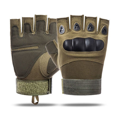 Outdoor Tactical Adventure Gloves: Conquer the Elements in Style! - Black Opal PMC