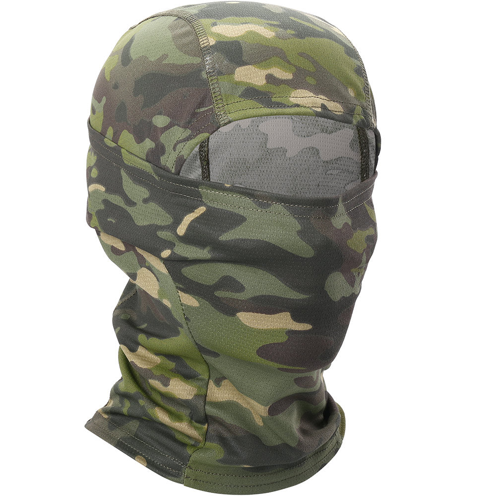 The Stealth Shield Multicam Camouflage Balaclava - Black Opal PMC