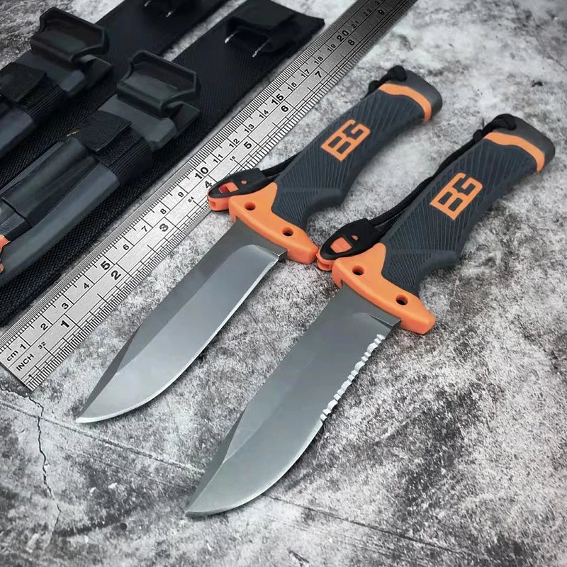 Military Fixed Blade Survival Knife - Bear Grylls Ultimate
