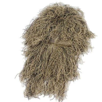 VULPO Tactical Airsoft Sniper Ghillie Suit Hood Camouflage HeadGear For Ghillie Suit Hunting Paintball CS Game Head Cover