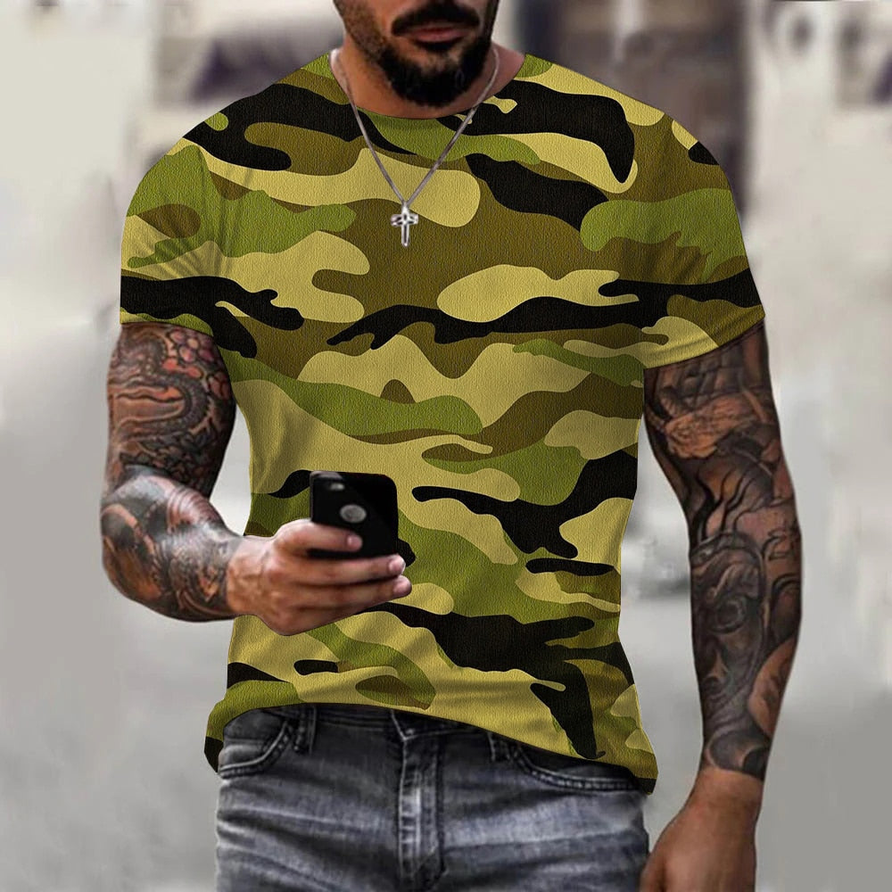 Urban Camo Streetwear T-Shirt: The Ultimate Style Statement for the Modern Man