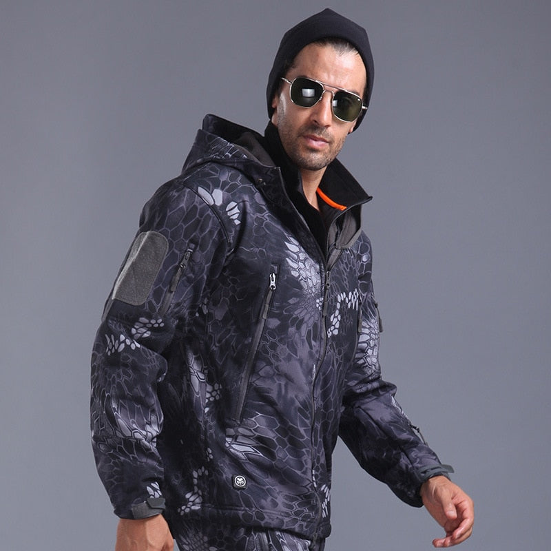 The Adventurer's Choice Tactical Outdoor Jacket - Black Opal PMC