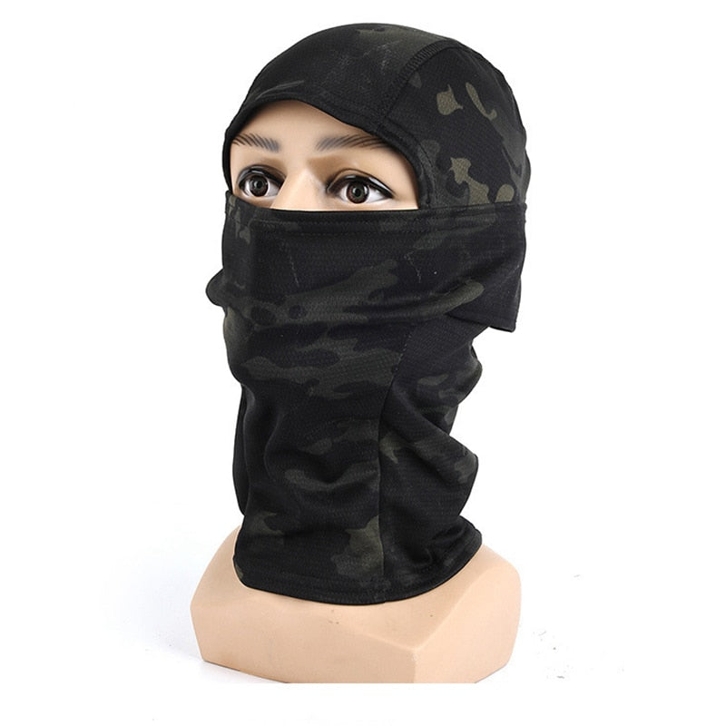 The Stealth Shield Tactical Balaclava - Black Opal PMC