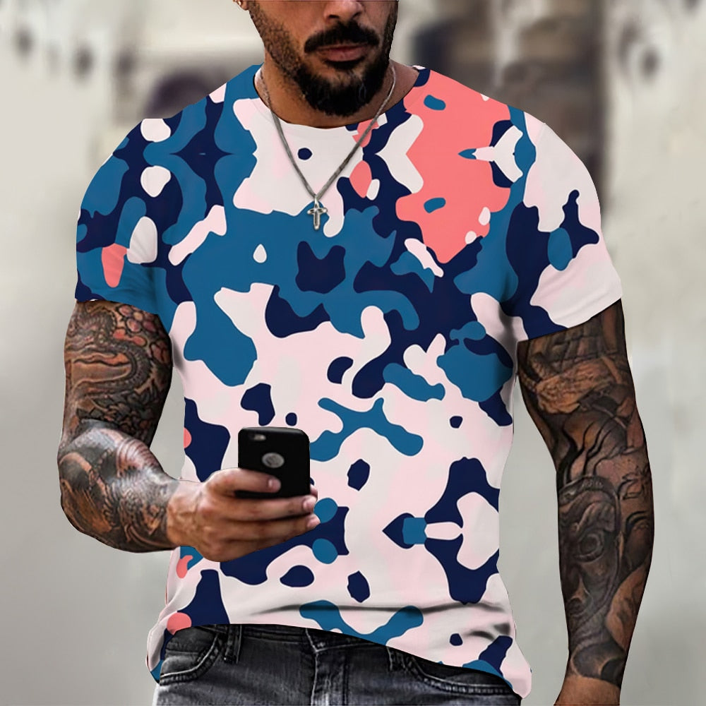 Urban Camo Streetwear T-Shirt: The Ultimate Style Statement for the Modern Man