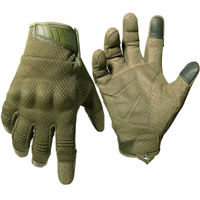 EliteGuard Multicam Tactical Gloves: Unbeatable Protection for Military and Shooting Enthusiasts - Black Opal PMC