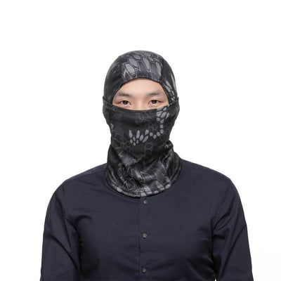 The Ultimate Outdoor Warrior Balaclava - Black Opal PMC