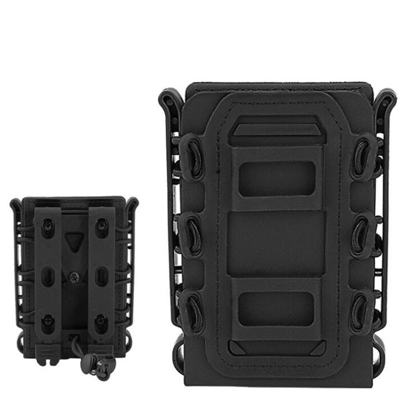 The Ultimate Tactical Mag Carrier: 3Pcs FlexMOLLE Magazine Pouch Set - Black Opal PMC