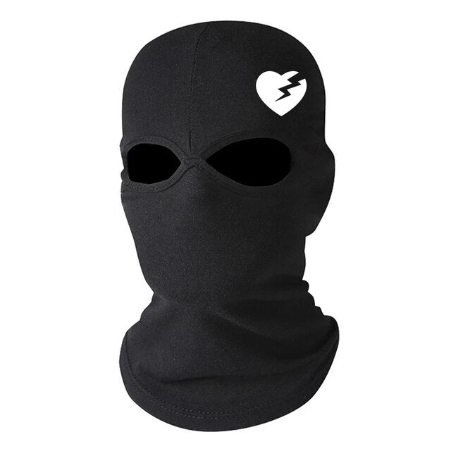 The Ultimate Outdoor Shield - Full Face Cover Balaclava Hat - Black Opal PMC