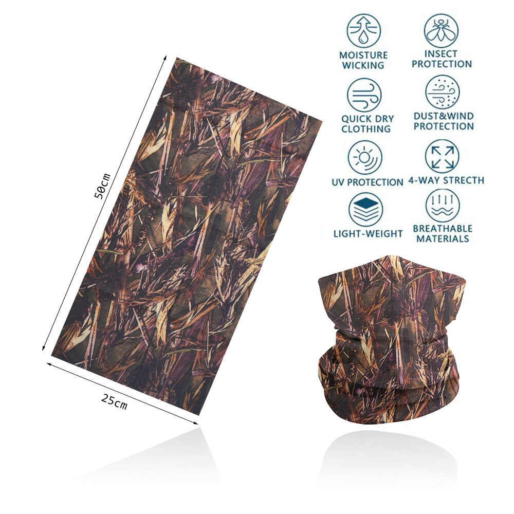 The Ultimate Outdoor Adventure Companion: Camo Hunter's Magic Bandana - Black Opal PMC