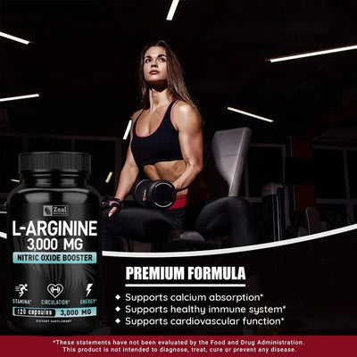 L-Arginine Boost Male Enhancement Capsule Supplement Build Stamina & Long Lasting Erections Increase Muscle Strength