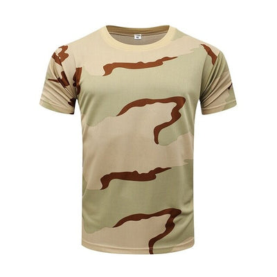 Stealth Mode Camo Men's Outdoor Tee: Embrace the Rugged Charm of Military-Inspired Fashion - Black Opal PMC