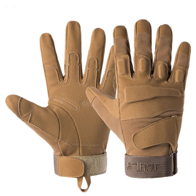 Commander's Grip: Ultimate Tactical Gloves for Outdoor Adventure - Black Opal PMC