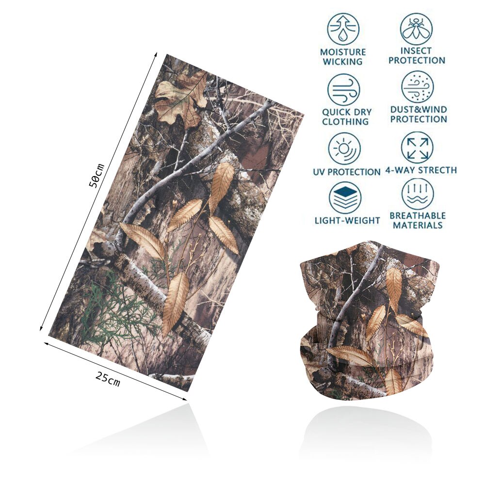 The Ultimate Outdoor Adventure Companion: Camo Hunter's Magic Bandana - Black Opal PMC