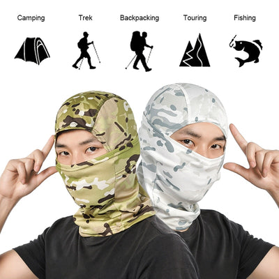 The Ultimate Outdoor Warrior Balaclava - Black Opal PMC