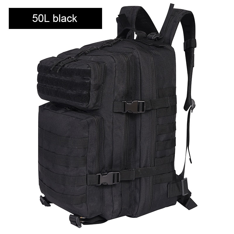 The Adventurist Trekking Backpack: Your Ultimate Outdoor Companion - Black Opal PMC