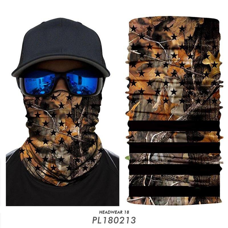 The Ultimate Camo Adventure Scarf - Black Opal PMC