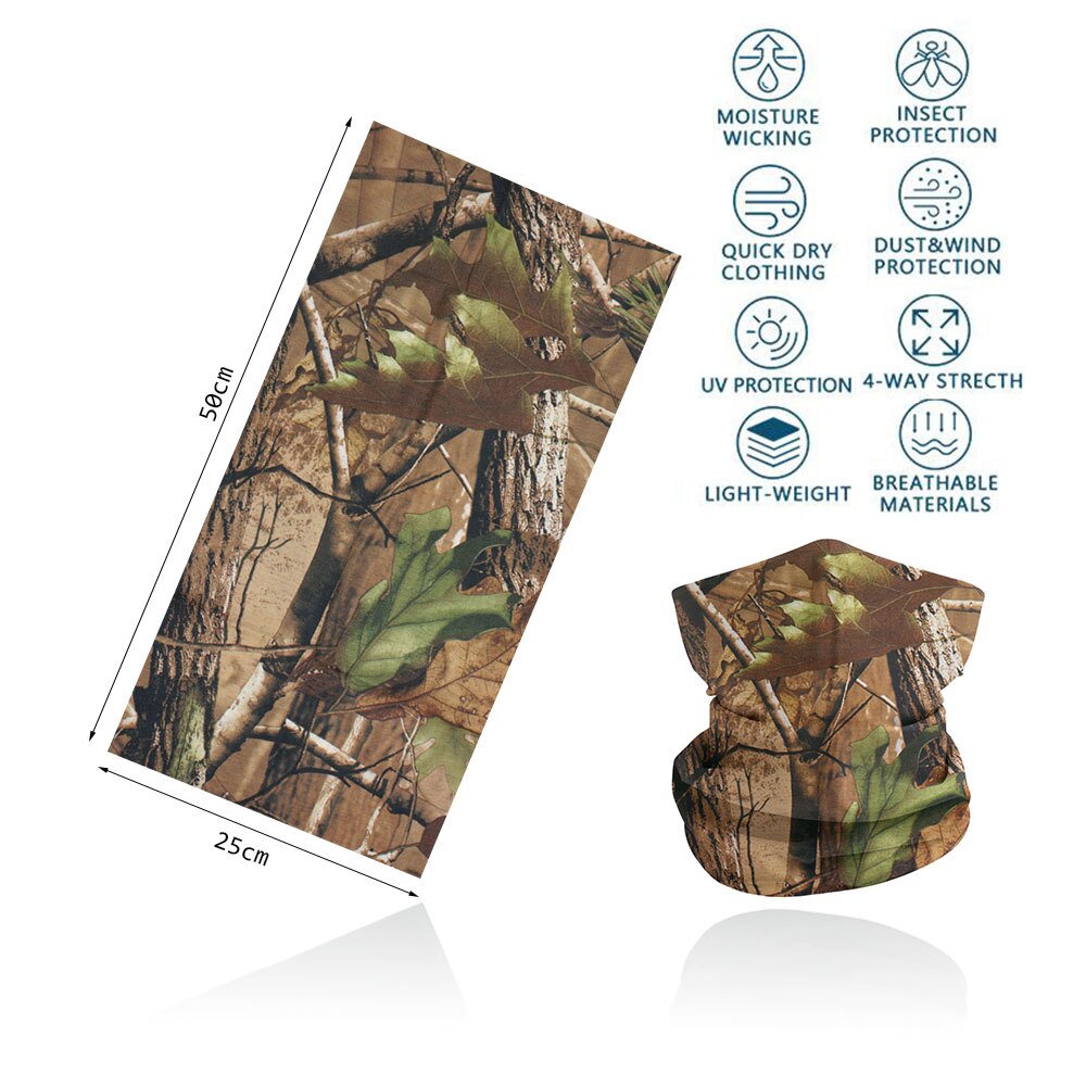 The Ultimate Outdoor Adventure Companion: Camo Hunter's Magic Bandana - Black Opal PMC