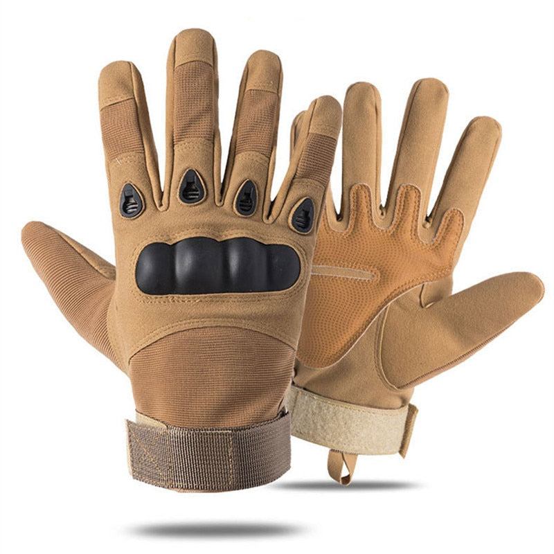 Commander's Grip: Ultimate Tactical Gloves for Outdoor Adventure - Black Opal PMC