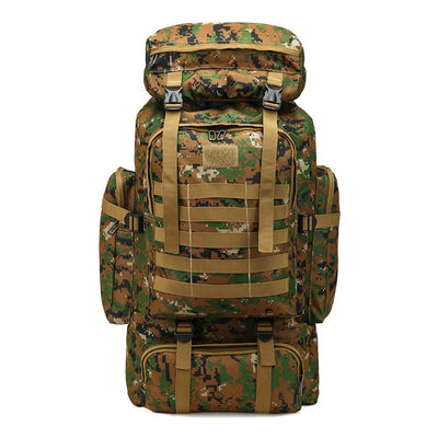 The Adventurer's Camo Expedition Backpack - Black Opal PMC