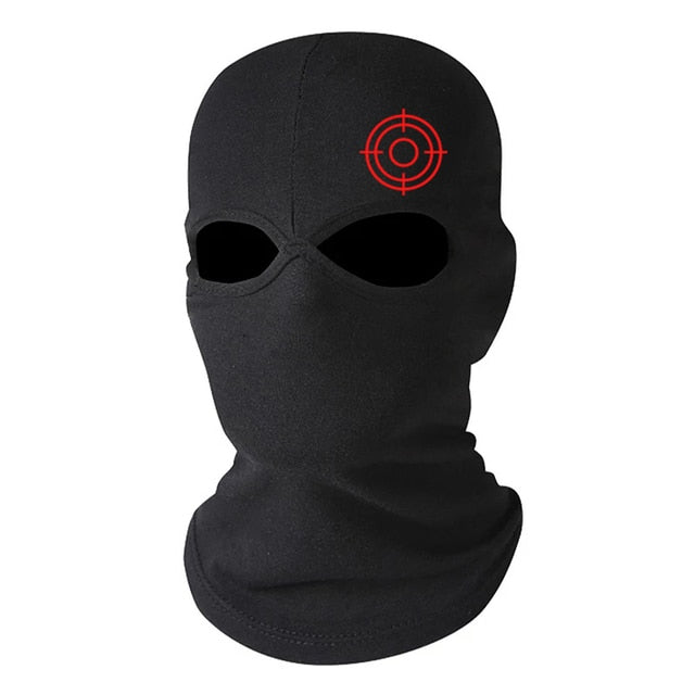 The Ultimate Outdoor Shield - Full Face Cover Balaclava Hat - Black Opal PMC