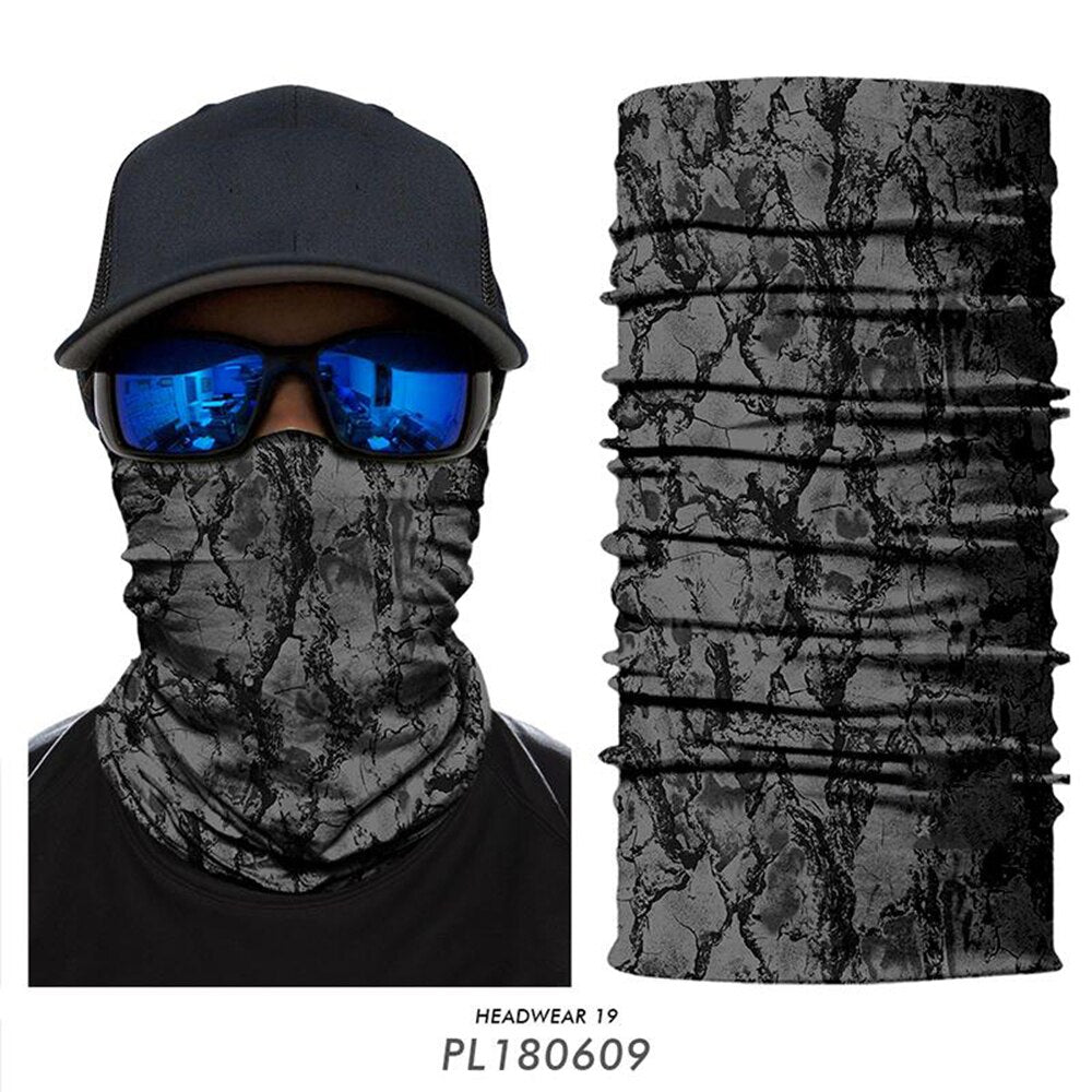 The Ultimate Camo Adventure Scarf - Black Opal PMC