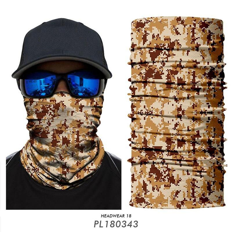 The Ultimate Camo Adventure Scarf - Black Opal PMC