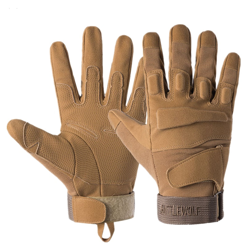 Commander's Grip: Ultimate Tactical Gloves for Outdoor Adventure - Black Opal PMC