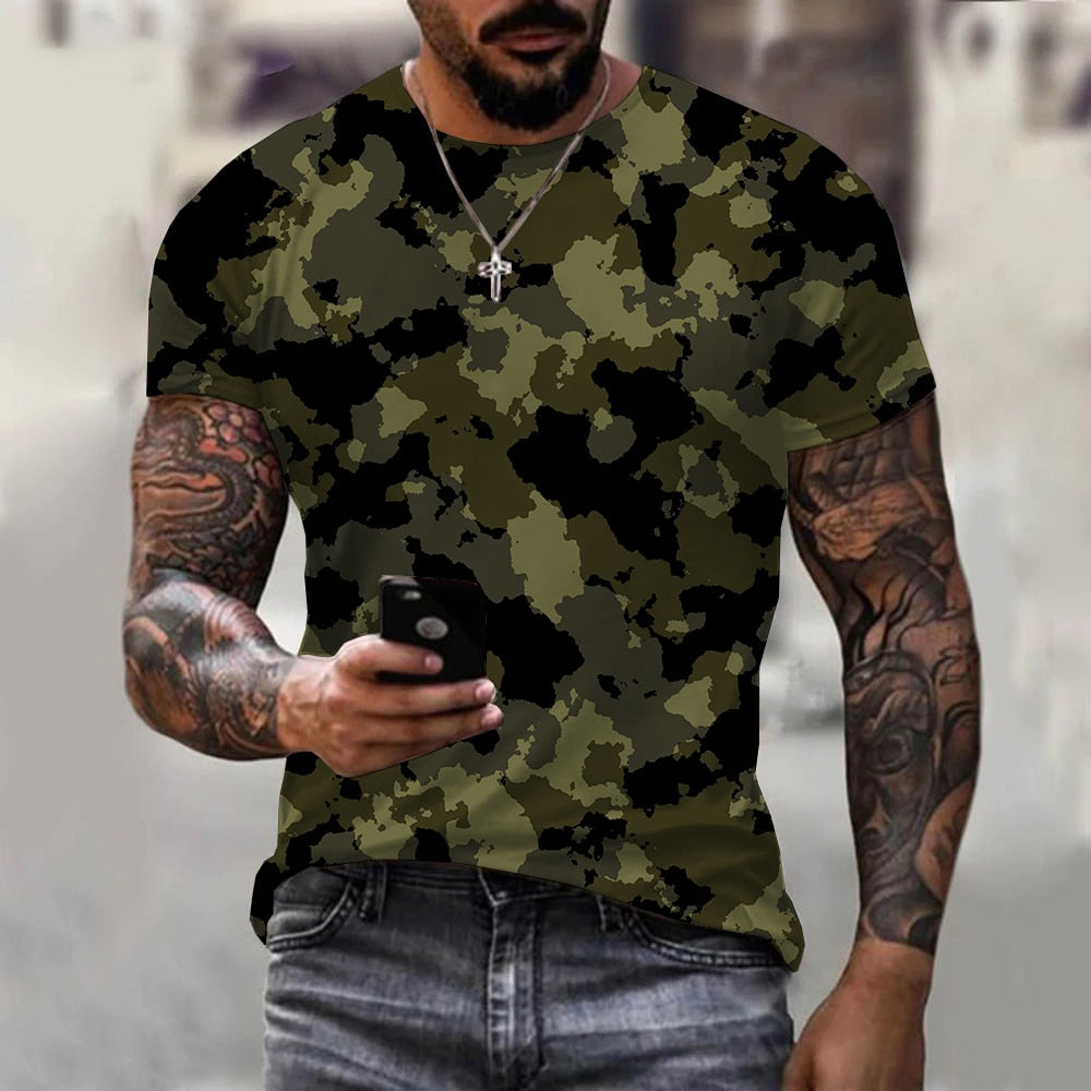 Urban Camo Streetwear T-Shirt: The Ultimate Style Statement for the Modern Man