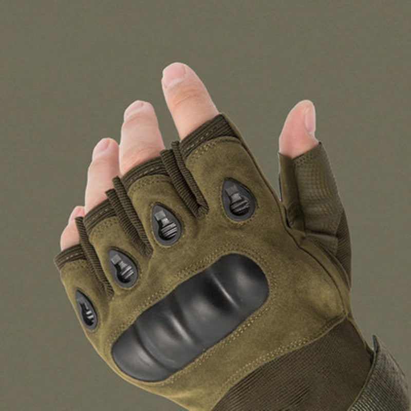 Tactical Grip Gloves: The Ultimate Outdoor Companion - Black Opal PMC