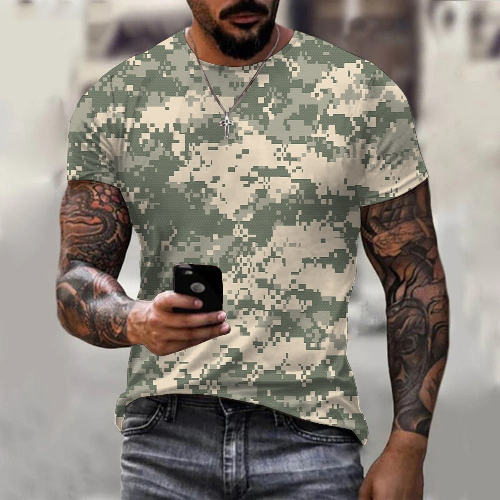 Urban Camo Streetwear T-Shirt: The Ultimate Style Statement for the Modern Man